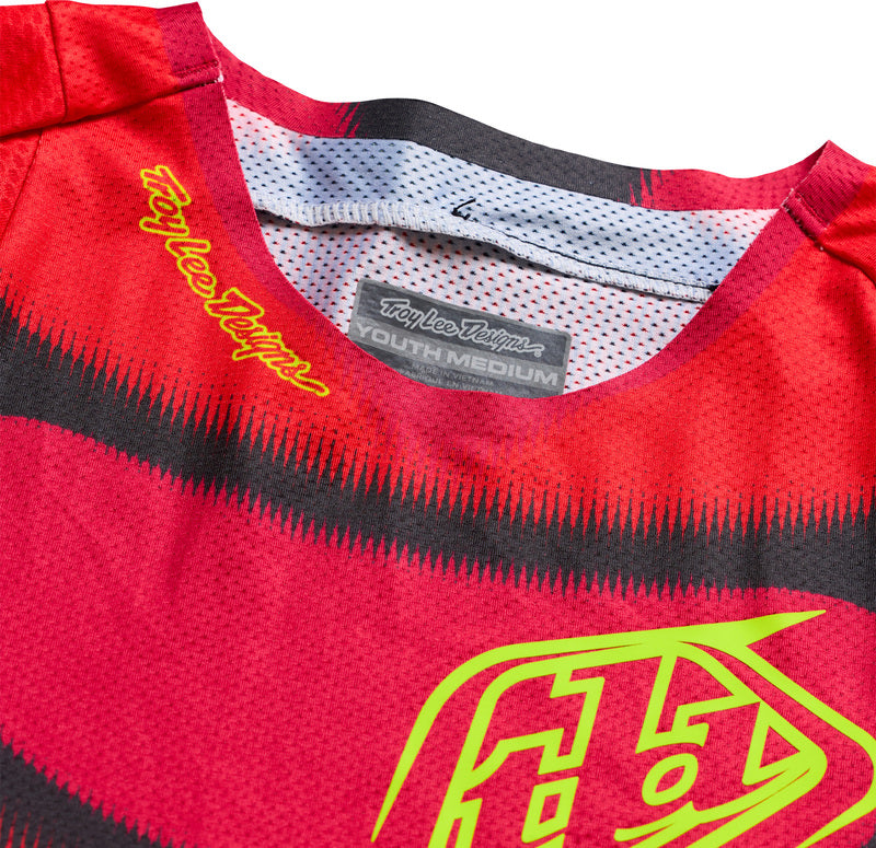 TROY LEE DESIGNS SE Pro Youth Jersey Illusion - Red/Black