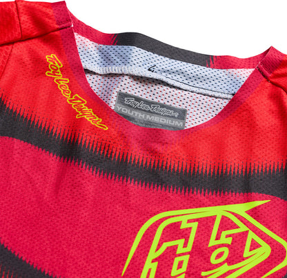 TROY LEE DESIGNS SE Pro Youth Jersey Illusion - Red/Black