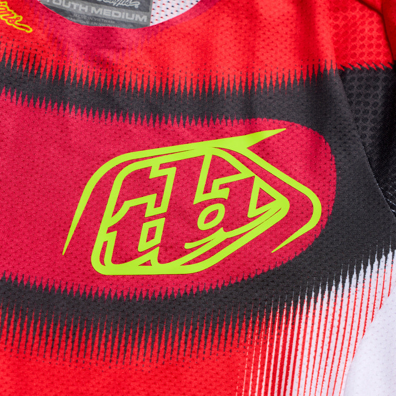 TROY LEE DESIGNS SE Pro Youth Jersey Illusion - Red/Black