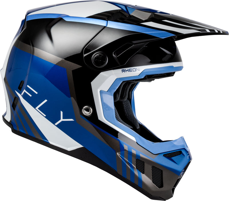 FLY RACING Formula CC Strike Helm – Grijs/Rood/Zwart/Wit