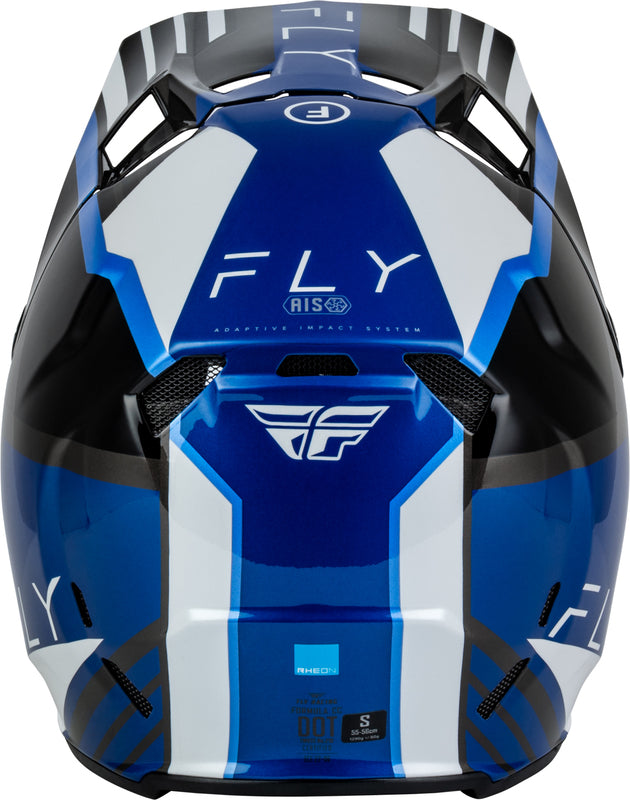 FLY RACING Formula CC Strike Helm – Grijs/Rood/Zwart/Wit