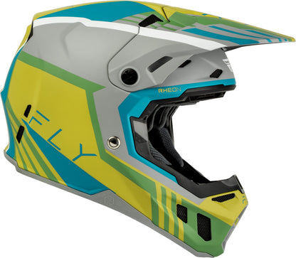 FLY RACING Formula CC Strike Helm – Grijs/Rood/Zwart/Wit