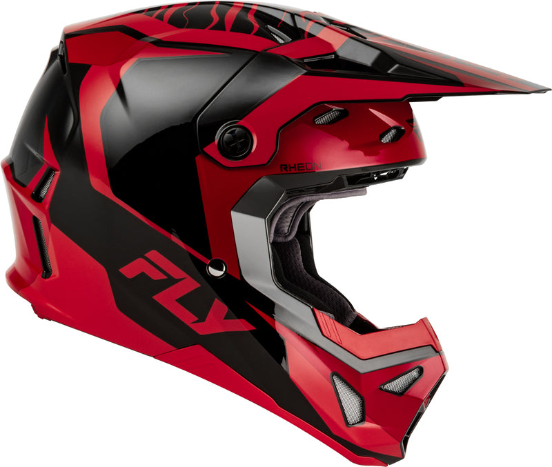 FLY RACING Formula CP Charge Helm – Zwart/Grijs/Light Grey