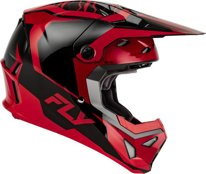 FLY RACING Formula CP Charge Helm – Zwart/Grijs/Light Grey