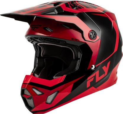 FLY RACING Formula CP Charge Helm – Zwart/Grijs/Light Grey