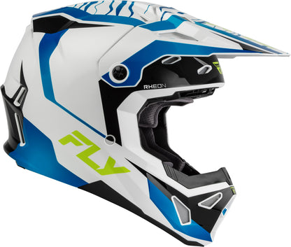 FLY RACING Formula CP Charge Helm – Zwart/Grijs/Light Grey