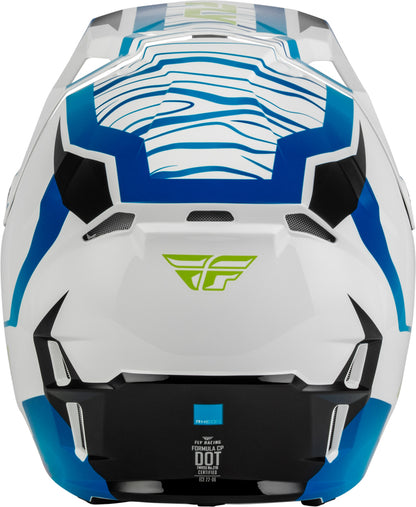 FLY RACING Formula CP Charge Helm – Zwart/Grijs/Light Grey