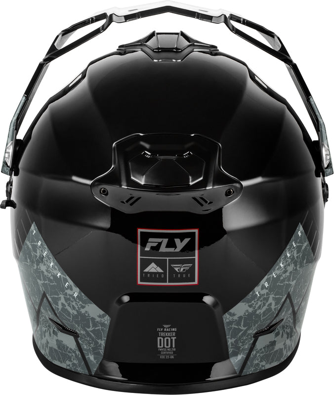 FLY RACING Trekker Helm – Zwart/Grijs