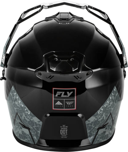FLY RACING Trekker Helm – Zwart/Grijs