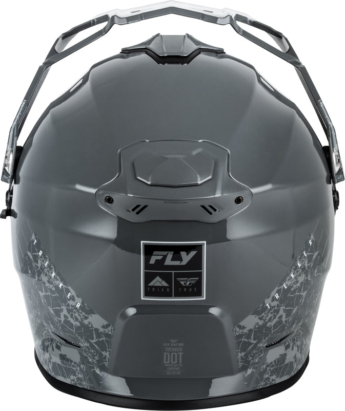 FLY RACING Trekker Helm – Zwart/Grijs