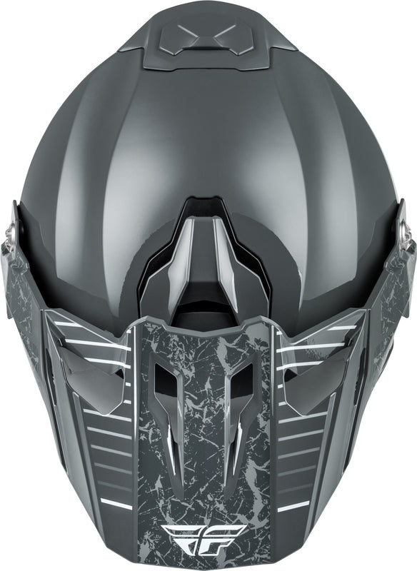 FLY RACING Trekker Helm – Zwart/Grijs