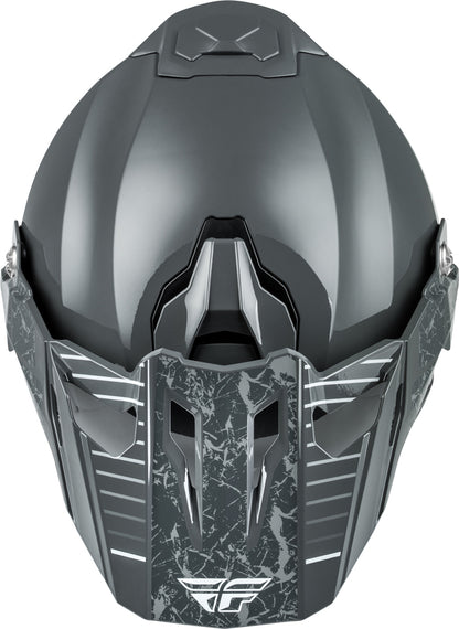 FLY RACING Trekker Helm – Zwart/Grijs