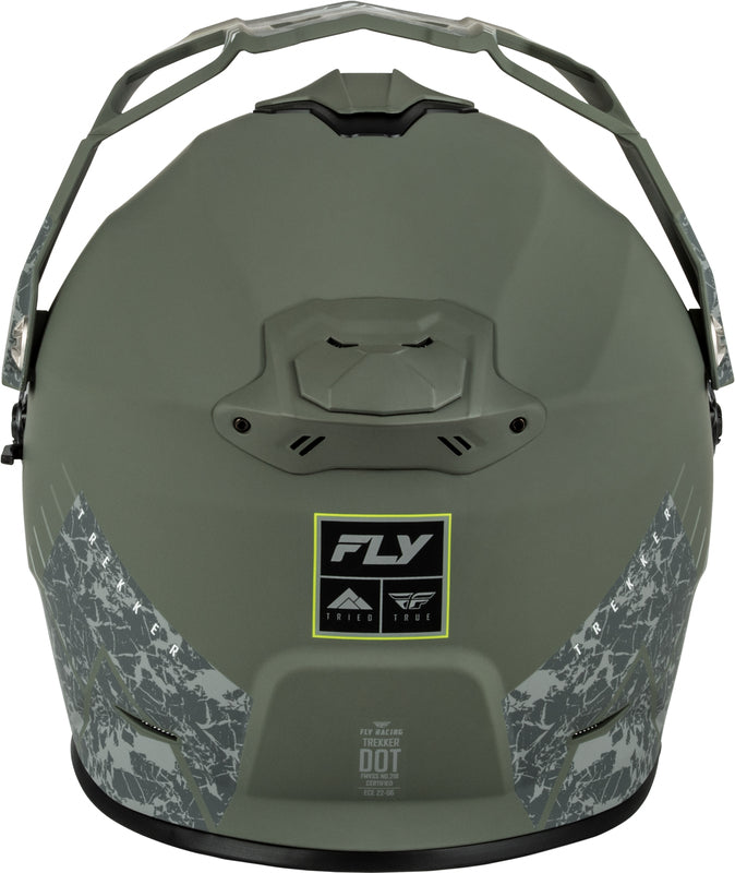 FLY RACING Trekker Helm – Zwart/Grijs