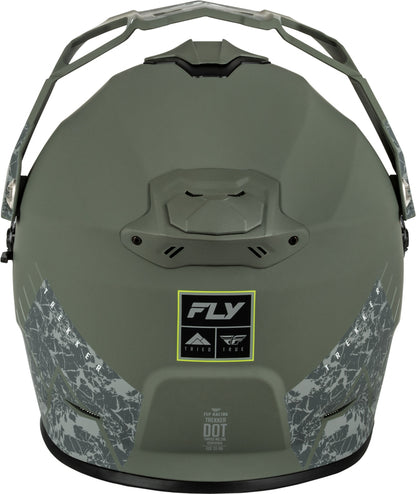 FLY RACING Trekker Helm – Zwart/Grijs