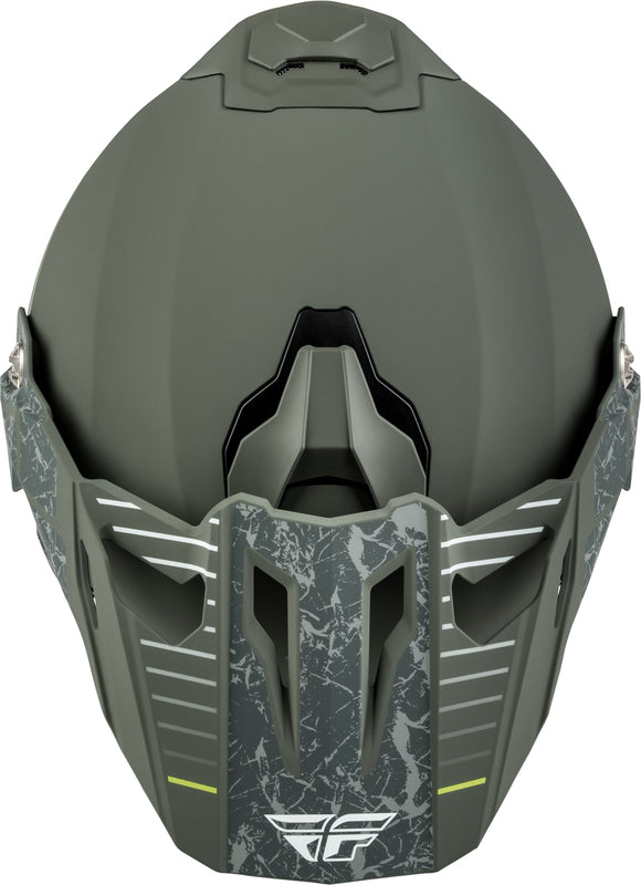 FLY RACING Trekker Helm – Zwart/Grijs