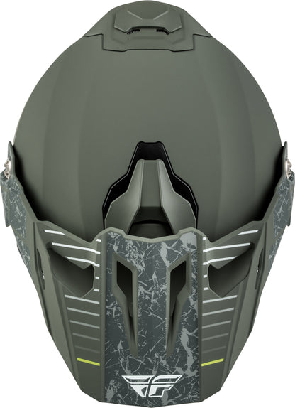 FLY RACING Trekker Helm – Zwart/Grijs