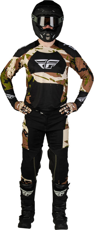 FLY RACING Evolution DST Hunt Broek – Zwart/Camo