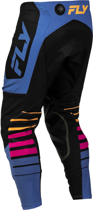 FLY RACING Evolution DST Limited Edition Bolt Broek – Zwart/Blauw/Multi