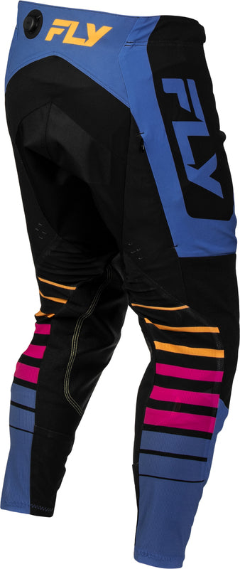 FLY RACING Evolution DST Limited Edition Bolt Broek – Zwart/Blauw/Multi