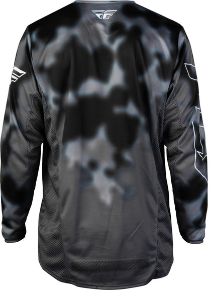 FLY RACING Kinetic Blur Jersey – Zwart/Grijs