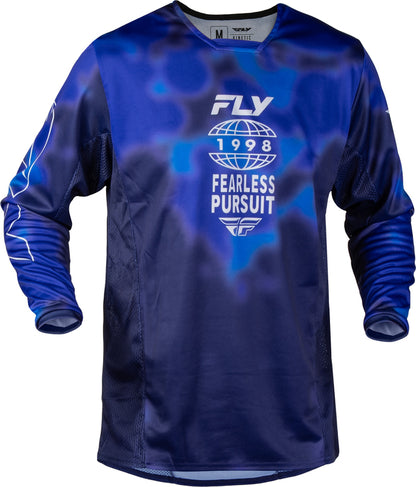 FLY RACING Kinetic Blur Jersey – Zwart/Grijs