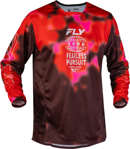 FLY RACING Kinetic Blur Jersey – Zwart/Grijs