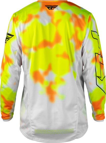 FLY RACING Kinetic Blur Jersey – Zwart/Grijs
