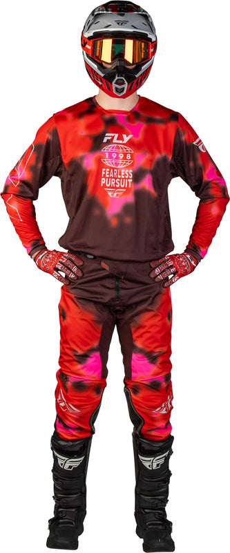 FLY RACING Kinetic Blur Broek – Zwart/Grijs