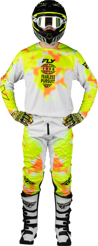 FLY RACING Kinetic Blur Broek – Zwart/Grijs