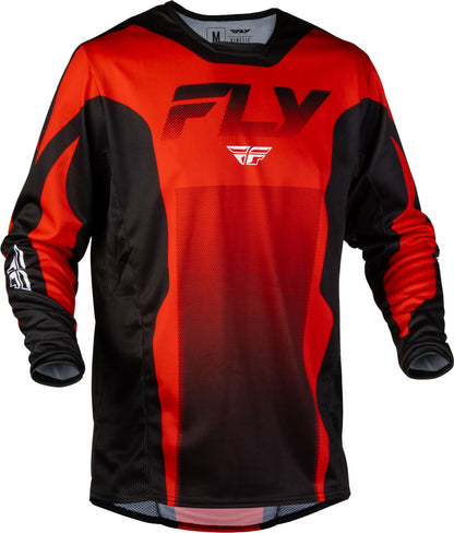 FLY RACING Kinetic Fade Jersey – Wit/Zwart/Neon geel