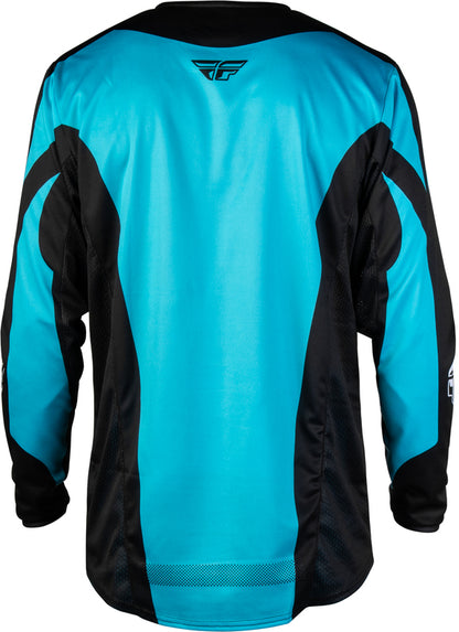 FLY RACING Kinetic Fade Jersey – Wit/Zwart/Neon geel