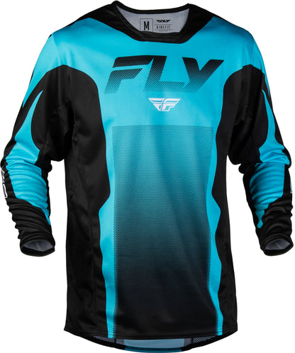 FLY RACING Kinetic Fade Jersey – Wit/Zwart/Neon geel