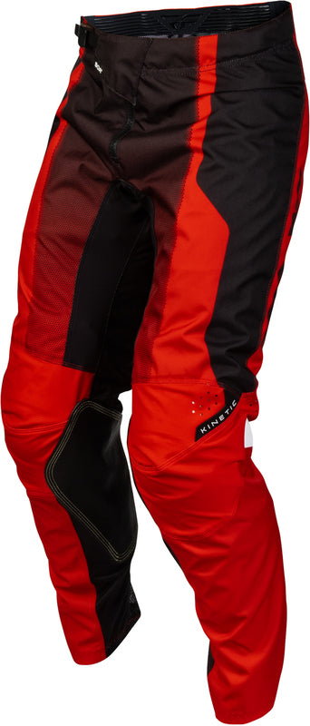 FLY RACING Kinetic Fade Broek – Wit/Zwart/Neon geel