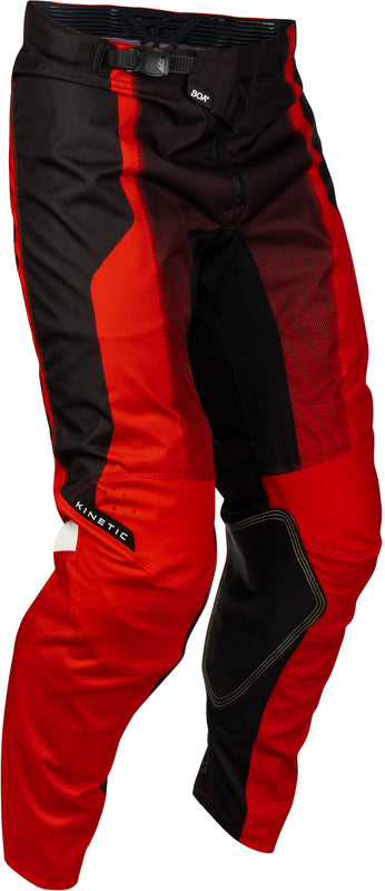 FLY RACING Kinetic Fade Broek – Wit/Zwart/Neon geel