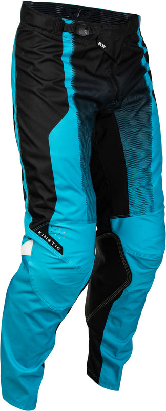 FLY RACING Kinetic Fade Broek – Wit/Zwart/Neon geel