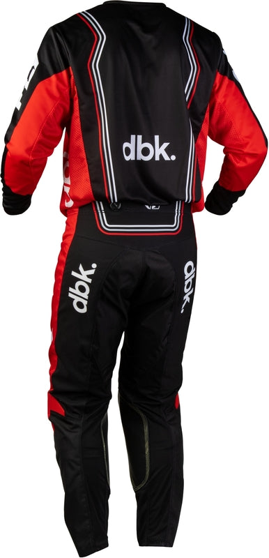 FLY RACING Kinetic DBK Jersey – Zwart/Rood/Wit
