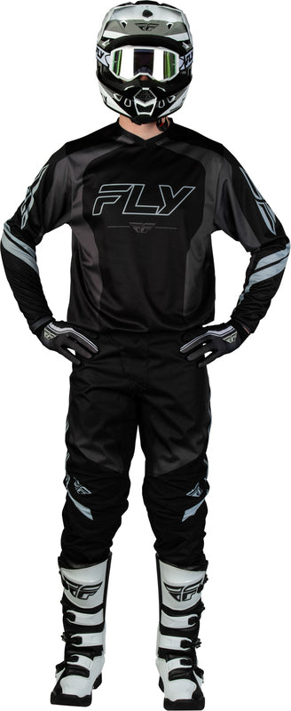 FLY RACING F-16 Raze Broek – Zwart/Grijs