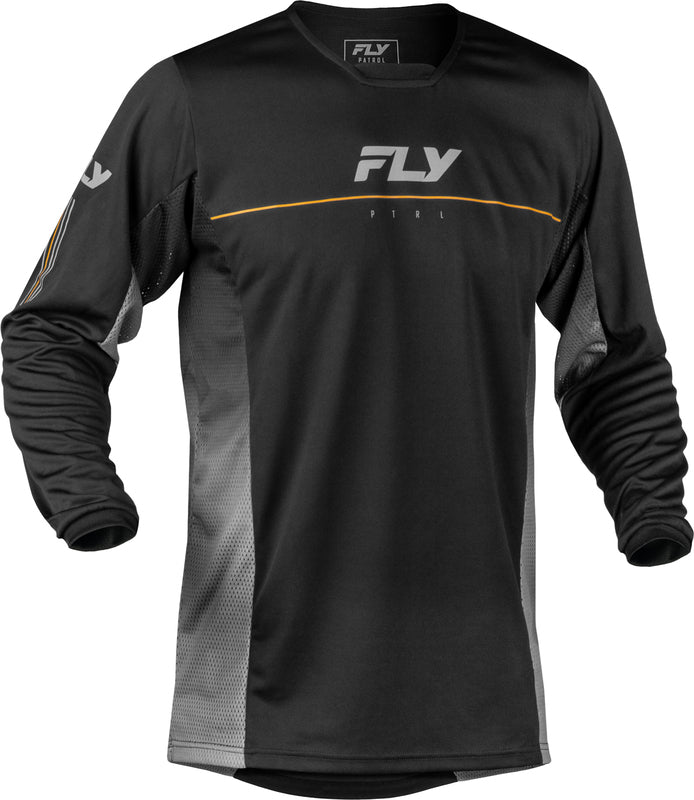FLY RACING Patrol Jersey – Zwart/Grijs