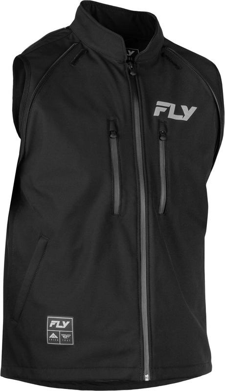FLY RACING Patrol Softshell Motorjas – Zwart/Grijs