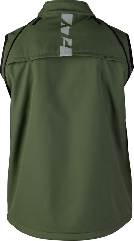 FLY RACING Patrol Softshell Motorjas – Zwart/Grijs