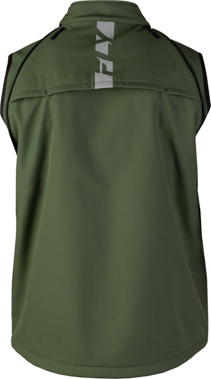 FLY RACING Patrol Softshell Motorjas – Zwart/Grijs