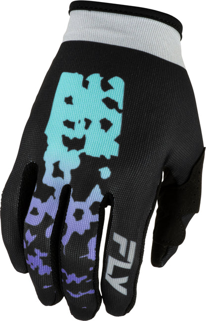 FLY RACING Lite Flake Motorhandschoenen – Zwart/Grijs/Multi
