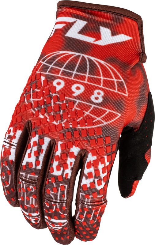 FLY RACING Kinetic Blur Motorhandschoenen – Zwart/Grijs