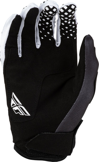 FLY RACING Kinetic Fade Motorhandschoenen – Zwart/Wit/Neon geel