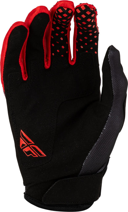 FLY RACING Kinetic Fade Motorhandschoenen – Zwart/Wit/Neon geel