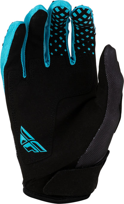 FLY RACING Kinetic Fade Motorhandschoenen – Zwart/Wit/Neon geel