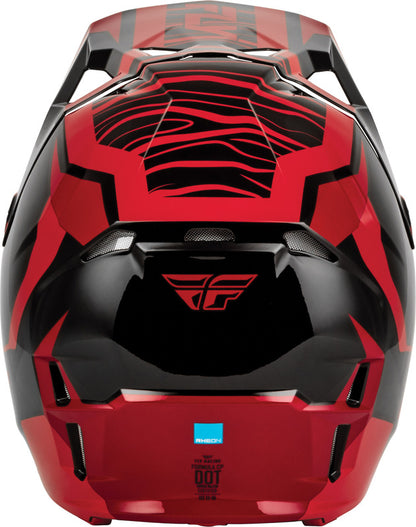 FLY RACING Formula CP Charge Youth Kindermaat helm – Zwart/Grijs/Light Grey