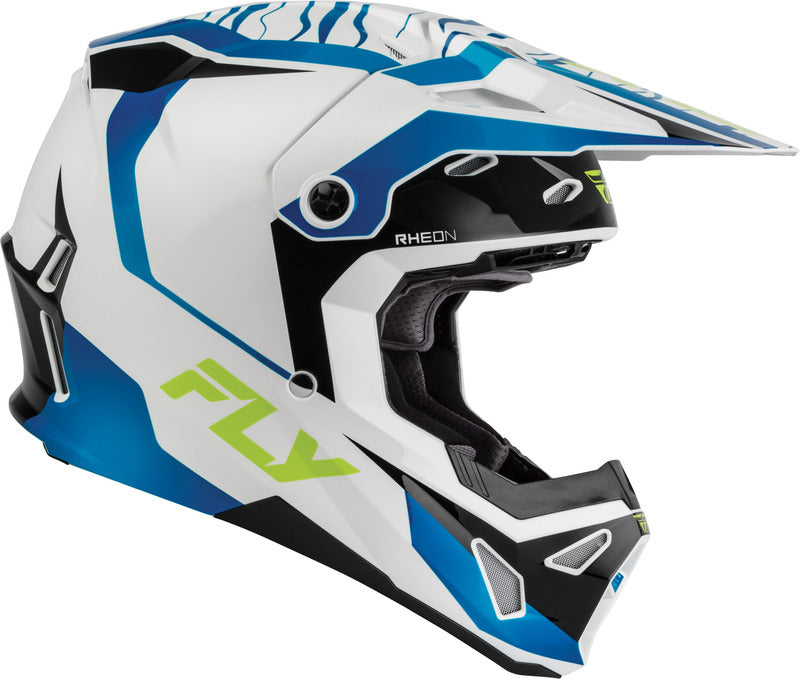 FLY RACING Formula CP Charge Youth Kindermaat helm – Zwart/Grijs/Light Grey