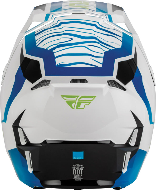 FLY RACING Formula CP Charge Youth Kindermaat helm – Zwart/Grijs/Light Grey