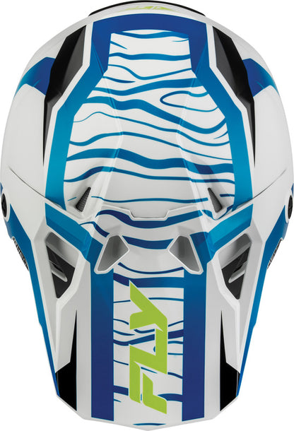 FLY RACING Formula CP Charge Youth Kindermaat helm – Zwart/Grijs/Light Grey
